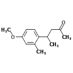 CAS 登录号：819849-76-8， 4-(4-甲氧基-2-甲基苯基)-2-戊酮