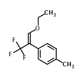 CAS#: 819866-04-1, 1-[(1E)-1-Ethoxy-3,3,3-trifluoro-1-propen-2-yl]-4-methylbenzene