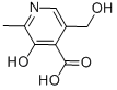 CAS 登录号：82-82-6， 4-吡哆酸