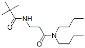 CAS 登录号：82024-11-1， N-[2-(二丁基氨基甲酰)乙基]-2,2-二甲基-丙酰胺