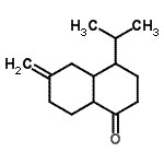 CAS#: 82096-16-0, 4-Isopropyl-6-methyleneoctahydro-1(2H)-naphthalenone
