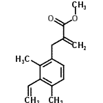 CAS#: 820965-00-2, Methyl 2-(2,4-dimethyl-3-vinylbenzyl)acrylate