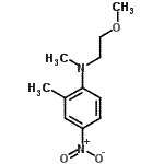 CAS 登录号：821776-66-3， N-(2-甲氧基乙基)-N,2-二甲基-4-硝基苯胺
