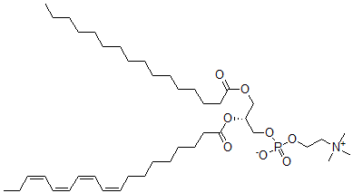 CAS#: 82188-63-4, 1-Hexadecanoyl-2-(9Z,11Z,13Z,15Z-octadecatetraenoyl)-sn-glycero-3-phosphocholine