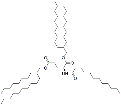 CAS 登录号：82204-94-2， 二(2-辛基十二烷基)N-(1-氧代十二烷基)-L-谷氨酸