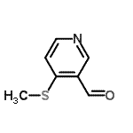 CAS#: 82257-16-7, 4-(Methylsulfanyl)nicotinaldehyde