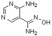 CAS 登录号：82302-18-9， 4-氨基-N'-羟基-5-嘧啶甲脒