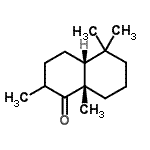 CAS#: 823785-65-5, (4aR,8aS)-2,5,5,8a-Tetramethyloctahydro-1(2H)-naphthalenone