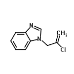 CAS#: 82418-41-5, 1-(2-Chloro-2-propen-1-yl)-1H-benzimidazole