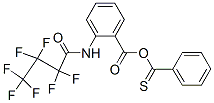 CAS 登录号：82422-25-1， 硫代苄基 N-七氟丁酰基邻氨基苯甲酸酯