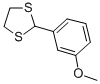 CAS 登录号：82436-19-9， 2-(3-甲氧基苯基)-1,3-二噻戊环