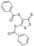 CAS 登录号：82504-65-2， 4,5-二(苯甲酰基硫代)-1,2-二硫杂环戊烯-3-硫酮