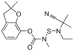 CAS#: 82560-72-3, (2,2-Dimethyl-3H-Benzofuran-7-Yl) N-(2-Cyanoethyl-Propan-2-Yl-Amino)Sulfanyl-N-Methyl-Carbamate