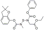CAS#: 82560-82-5, Ethyl 2-[[(2,2-Dimethyl-3H-Benzofuran-7-Yl)Oxycarbonyl-Methyl-Amino]Sulfanyl-Phenoxycarbonyl-Amino]Acetate