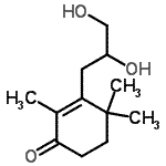 CAS#: 825614-92-4, 3-(2,3-Dihydroxypropyl)-2,4,4-trimethyl-2-cyclohexen-1-one