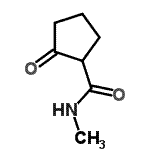 CAS#: 82634-76-2, N-Methyl-2-oxocyclopentanecarboxamide