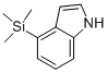 CAS 登录号：82645-11-2， 4-(三甲基硅烷基)-1H-吲哚