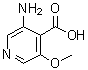 CAS 登录号：82673-73-2， 3-氨基-5-甲氧基异烟酸