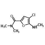 CAS 登录号：826991-42-8， 4-氯-N,N-二甲基-5-(甲基氨基)-2-糠酰胺