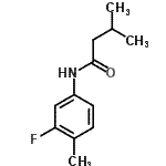 CAS#: 826996-18-3, N-(3-Fluoro-4-methylphenyl)-3-methylbutanamide