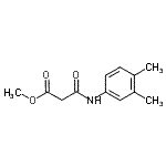 CAS 登录号：827029-15-2， 甲基3-(3,4-二甲基苯胺基)-3-氧代-丙酸酯