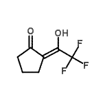 CAS#: 82726-78-1, (2Z)-2-(2,2,2-Trifluoro-1-hydroxyethylidene)cyclopentanone