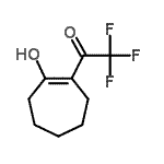 CAS#: 82726-80-5, 2,2,2-Trifluoro-1-(2-hydroxy-1-cyclohepten-1-yl)ethanone