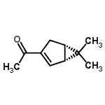 CAS#: 82730-81-2, 1-[(1R,5S)-6,6-Dimethylbicyclo[3.1.0]hex-2-en-3-yl]ethanone