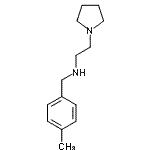 CAS#: 827327-09-3, N-(4-Methylbenzyl)-2-(1-pyrrolidinyl)ethanamine
