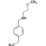 CAS 登录号：827328-12-1， N-(4-乙基苄基)-2-甲氧基乙胺