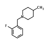 CAS 登录号：827333-10-8， 1-(2-氟苄基)-4-甲基哌啶