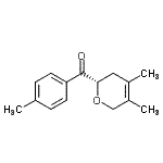 CAS#: 827337-21-3, [(2S)-4,5-Dimethyl-3,6-dihydro-2H-pyran-2-yl](4-methylphenyl)methanone
