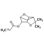 CAS#: 827607-35-2, 5,5-Dimethyl-4,8-dioxatricyclo[4.2.1.0<sup>3,7</sup>]non-2-yl acrylate