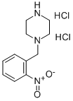 CAS 登录号：827614-54-0， 1-(2-硝基苄基)哌嗪二盐酸盐