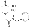 CAS 登录号：827614-58-4， N-苄基-2-哌嗪-1-基-乙酰胺二盐酸盐