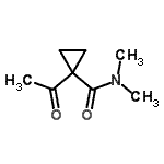 CAS 登录号：82769-88-8， 1-乙酰基-N,N-二甲基环丙烷甲酰胺