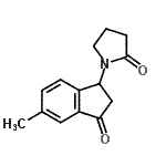 CAS#: 828267-63-6, 1-(5-Methyl-3-oxo-2,3-dihydro-1H-inden-1-yl)-2-pyrrolidinone