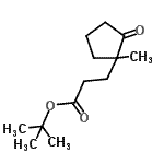 CAS 登录号：828291-27-6， 2-甲基-2-丙基3-(1-甲基-2-氧代环戊基)丙酸酯