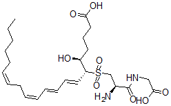 CAS 登录号：82850-10-0， 白三烯 D-4 砜