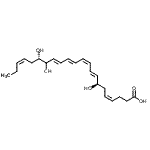 CAS#: 82864-77-5, (4Z,7R,8E,10Z,12E,14E,17S,19Z)-7,16,17-Trihydroxy-4,8,10,12,14,19-docosahexaenoic acid