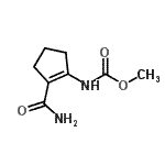 CAS 登录号：828914-06-3， 甲基(2-氨基甲酰-1-环戊烯-1-基)氨基甲酸酯