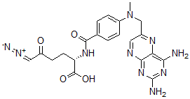 CAS 登录号：82972-54-1， 重氮基甲酮甲氨蝶呤