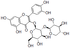 CAS#: 83048-35-5, Quercetin 3-Sambubioside