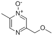 CAS 登录号：83056-59-1， 2-甲氧基甲基-5-甲基吡嗪 4-氧化物