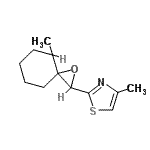 CAS#: 831225-17-3, 4-methyl-2-(10-methyl-1-oxaspiro[2.5]octan-2-yl)thiazole
