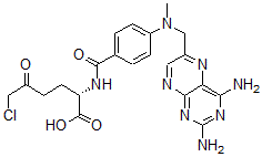 CAS 登录号：83160-47-8， 氯甲基甲酮甲氨蝶呤