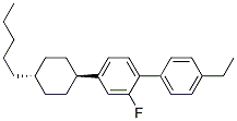 CAS#: 83171-55-5, Trans-4'-Ethyl-2-Fluoro-4-(4-Pentylcyclohexyl)-1,1'-Biphenyl