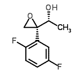 CAS 登录号：832152-04-2， (1R)-1-[(2R)-2-(2,5-二氟苯基)-2-环氧乙烷基]乙醇