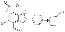 CAS#: 83270-34-2, 6-Bromo-2-[4-[Ethyl(2-Hydroxyethyl)Amino]Phenyl]-1-Methylbenz[cd]Indolium Acetate