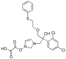 CAS#: 83337-92-2, 2-(2,4-Dichlorophenyl)-1-Imidazol-1-Yl-3-(2-Phenylsulfanylethoxy)Propan-2-Ol, Oxalic Acid